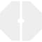 Ekena Millwork Logan Architectural Grade PVC Contemporary Ceiling Medallion, Two Piece, 26"OD x 3"ID x 9"C x 1"P CMP26LG2-03000 - alternate 3